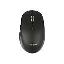 Targus Multi Device Midsize Comfort Mouse - Antimicrobial - Wireless - 2.4 GHz, Bluetooth (AMB582GL)