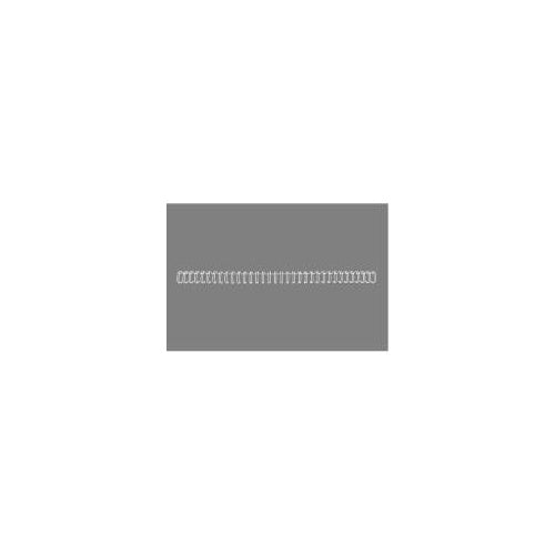 GBC WireBind - 14 mm - 34 Ringe - A4 (210 x 297 mm) - 125 Blätter - weiß - 100 Stck. Bindedraht - für WireBind W20, W25E, Rexel WB606 (RG810970) afbeelding 1