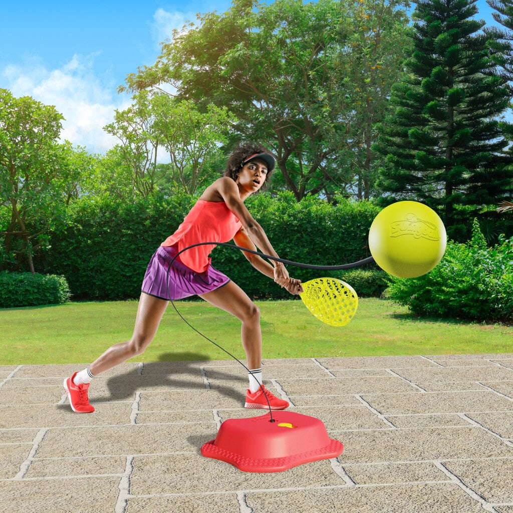 Mookie Reflex Tennis Trainer with Adjustable Rope and Airbat