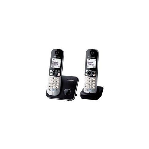 Panasonic KX-TG6812GB schwarz Duo (KX-TG6812GB) afbeelding 1
