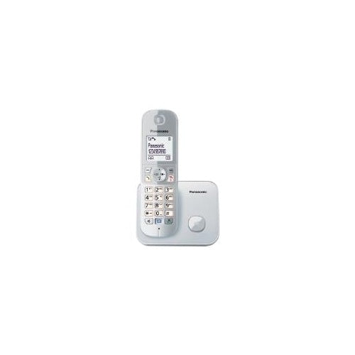 Panasonic KX-TG6811 - Schnurlostelefon mit Rufnummernanzeige - DECT - Pearly Silver (KX-TG6811GS) afbeelding 1