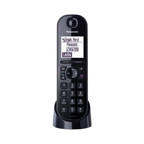 Panasonic KX-TGQ200 - Schnurloses Digitaltelefon - DECT\GAP - black (KX-TGQ200GB) afbeelding 1