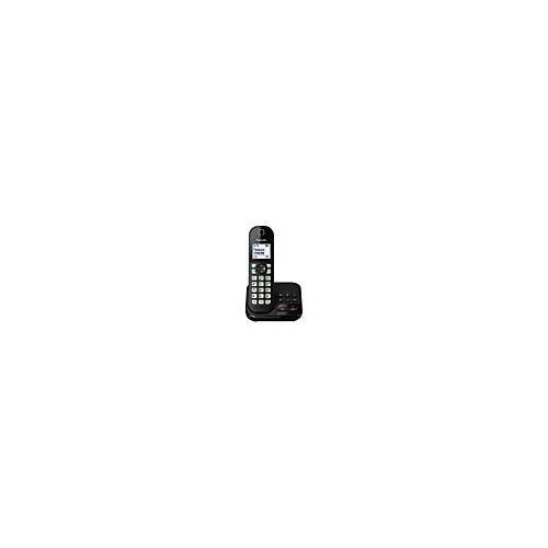 Panasonic KX-TGC462GB - Schnurlostelefon - Anrufbeantworter mit Rufnummernanzeige - Schwarz + zusätzliches Handset (KX-TGC462GB) afbeelding 2
