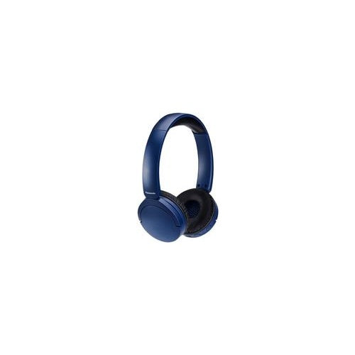 Panasonic RB-HF630BE-A Kabelloser Street-Kopfhörer, On-Ear, eingebautes Mikrofon, Bluetooth 5.3, Multipoint, schwenkbares Design, bis zu 72 Stunden Wiedergabe, USB-C,Blau (RB-HF630BE-A) afbeelding 1