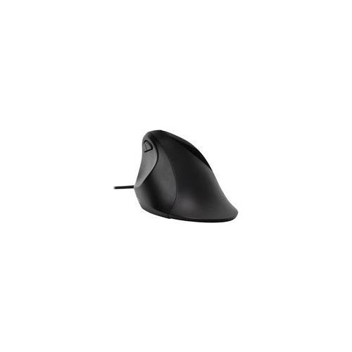 Kensington Pro Fit Ergo - Maus - ergonomisch - 5 Tasten - kabelgebunden - USB - Schwarz - retail afbeelding 1
