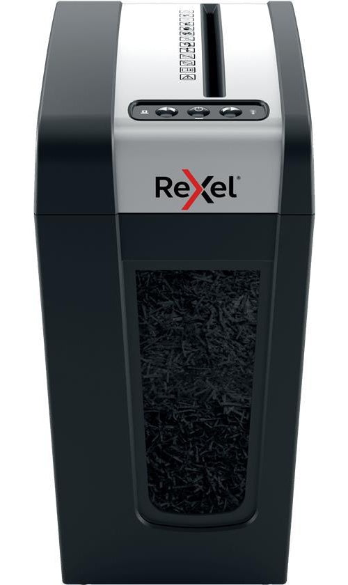 Rexel MC4-SL Aktenvernichter Mikrogeschnittene Zerkleinerung 60 dB Schwarz (2020132EU) afbeelding 1