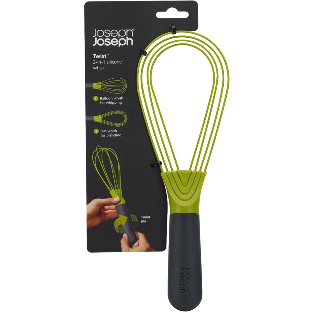 Joseph Joseph Twist Folding Whisk Lime Green/Anthracite