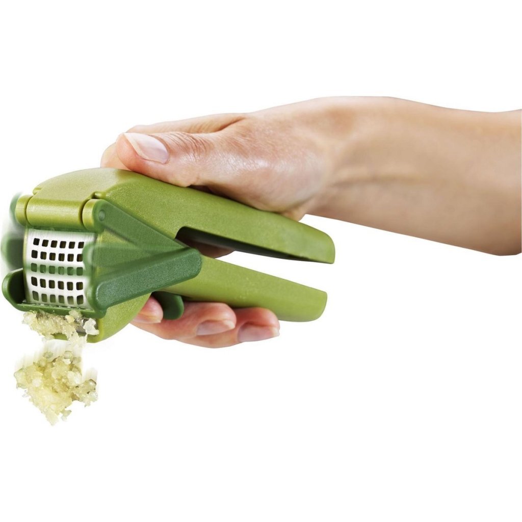 Joseph Joseph Cleanforce Garlic Press with Integrated Green Cleaner