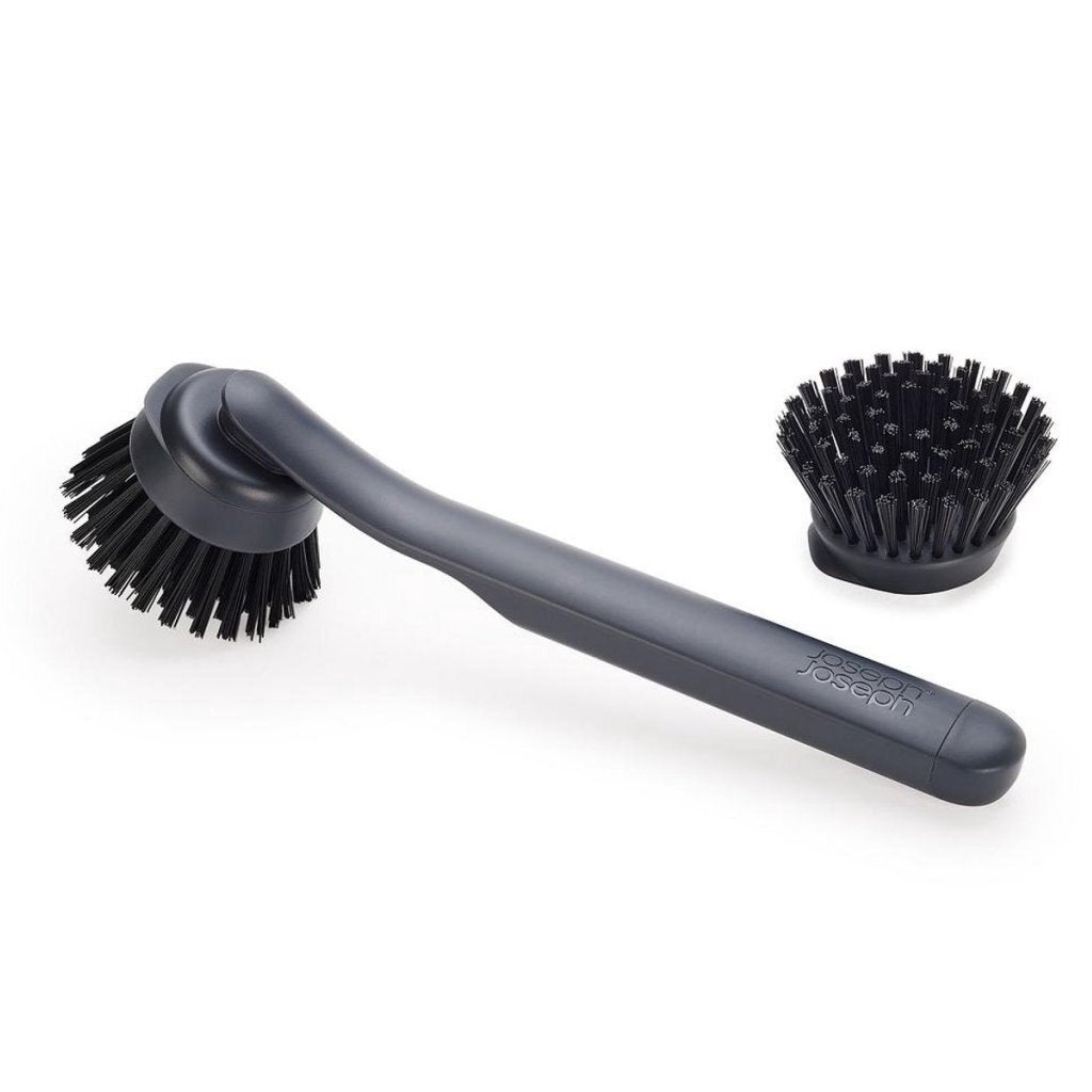 Joseph Joseph SkinTech Dish Brush + Replaceable Brush Head Anthracite