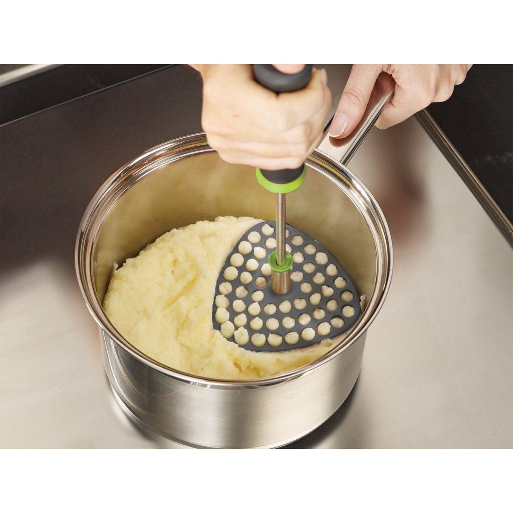 Joseph Joseph Foldable Potato Masher Lime Green/Gray