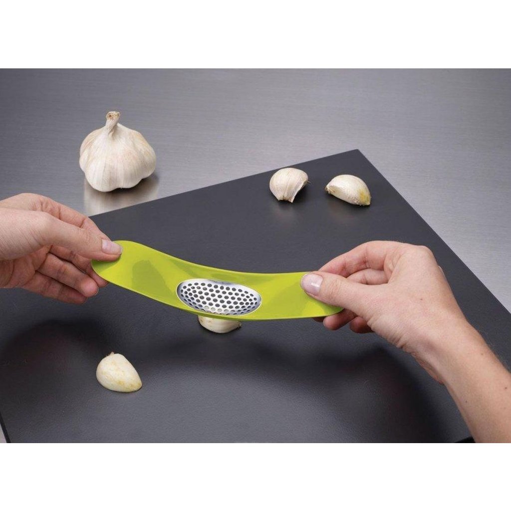 Joseph Joseph Rocker Garlic Press Lime Green/Stainless Steel