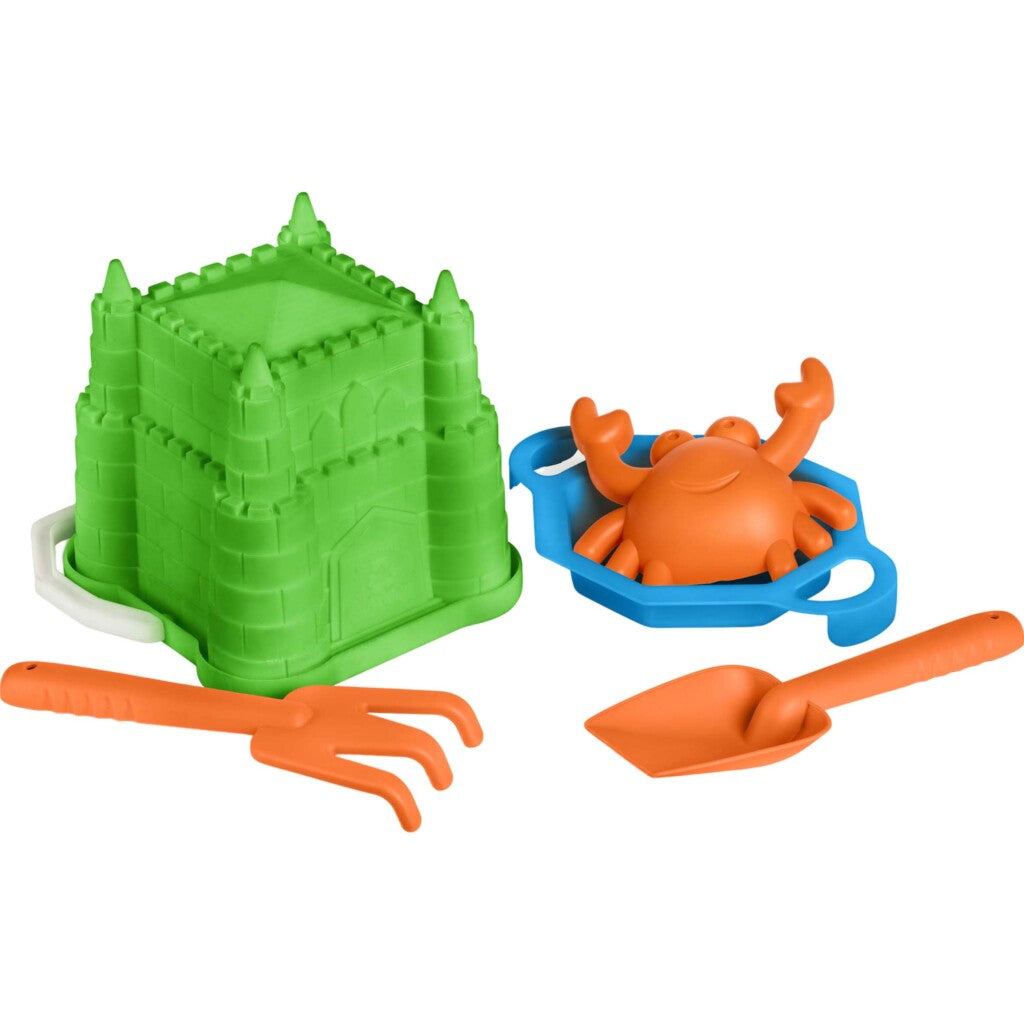 DeYello Eco Spoon Set 5-Piece - 100% Recycled PP - Beach Play