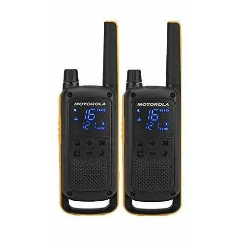 Motorola Talkabout T82 Extreme - Twin Pack - tragbar - Zwei-Wege Funkgerät - PMR - 446 MHz - 16 Kanäle - Schwarz, Gelb (Packung mit 2) (188069) - 5031753007171 - image 5