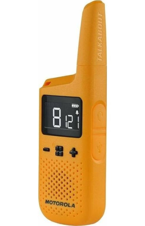 Motorola Talkabout T72 Funksprechgerät 16 Kanäle 446.00625 - 446.19375 MHz Orange (D3P01611YDLMAW) afbeelding 1