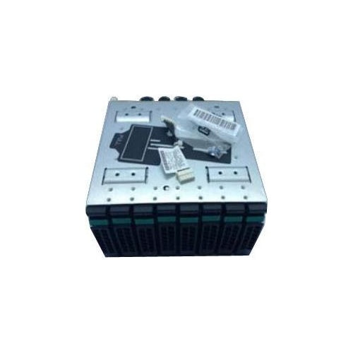 Intel 2U Hot-swap 8x2.5" SAS/NVMe Combo Drive Bay Kit A2U8X25S3PHS 2.5" Carrier panel Schwarz - Edelstahl (A2U8X25S3PHS) afbeelding 1