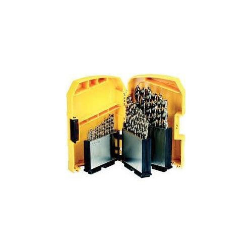 DeWALT CASSETTA - Bohrer - Bohrerbit-Set - Legierter Stahl - Hochgeschwindigkeitsstahl (HSS) - 29 Stück(e) - 1 - 1.5 - 2 - 2.5 - 3 - 3.2 - 3.3 - 3.5 - 4 - 4.2 - 4.5 - 4.8 - 5 - 5.5 - 6 - 6.5 - 7 - 7.5 - 8 - 8.5 - 9 - 9.5 - 10,... (DT4957-QZ afbeelding 1