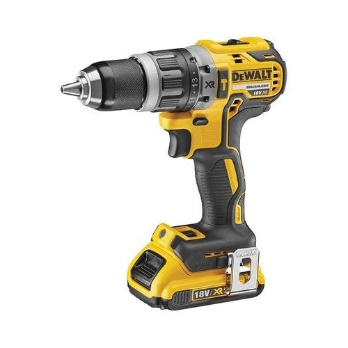 DeWALT DCD796D2-QW - Bohrhammer/Treiber - schnurlos - 2 Geschwindigkeiten - Bohrfutterschlüssel 13 mm - 70 N·m - 2 Akkus - 18 V (DCD796D2-QW) - 5035048616215 - image 1