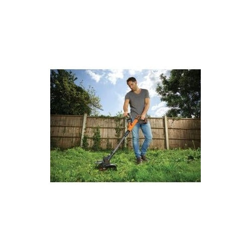 Black & Decker STC1840EPC Bürstenschneider/Rasentrimmer 30 cm Akku Schwarz - Orange (STC1840EPC-QW) afbeelding 1