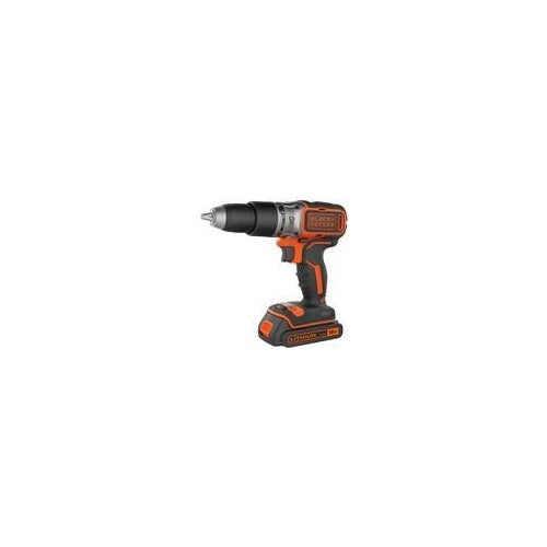 BLACK+DECKER BL188KB - Schlagbohrhammer - schnurlos - 2 Geschwindigkeiten - one-piece - 52 N·m - 2 Akkus - 18 V afbeelding 1