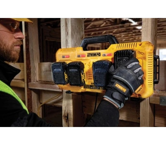 DeWalt DCB104-QW Vierfach-Schnellladegerät (DCB104-.QW) afbeelding 5