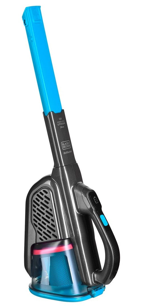 Black & Decker BHHV320J handheld vacuum Blue  Titanium Bagless - 5035048712702 - image 4