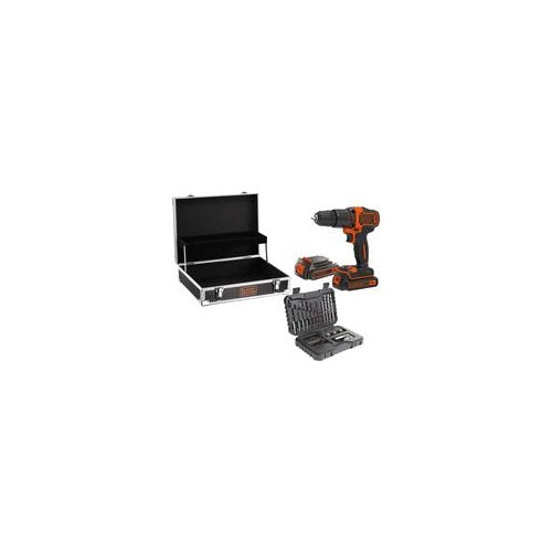 Black&Decker Akku-Schlagbohrschraube BDCHD18B2FC 2x1,5Ah 18V (BDCHD18B2FC-QW) afbeelding 1