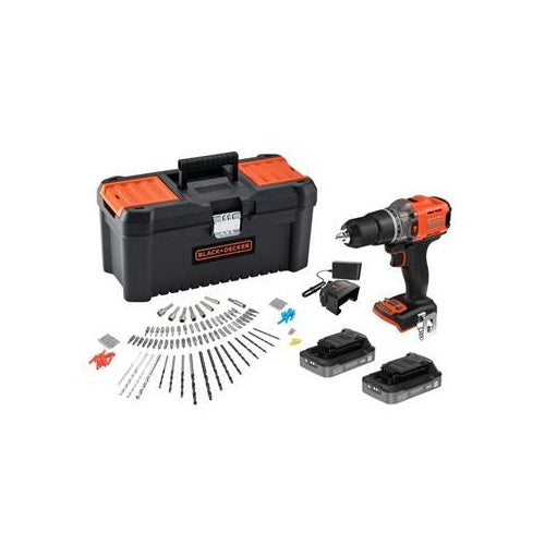 18V BCD383D2TA BLACK+DECKER drill/driver afbeelding 1