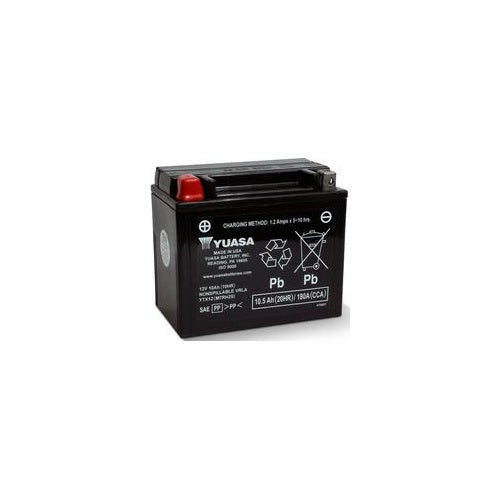 Yuasa Battery YTX12 Motorradbatterie - 10.500 mAh (YTX12) afbeelding 1