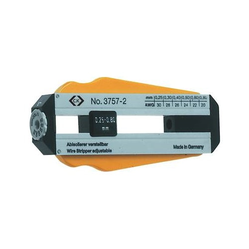 C.K Tools 330013. Ablösungskapazität (max): 0,8 mm, Ablösungskapazität (min): 0,25 mm. Produktfarbe: Schwarz, Silber, Gelb (330013) afbeelding 1