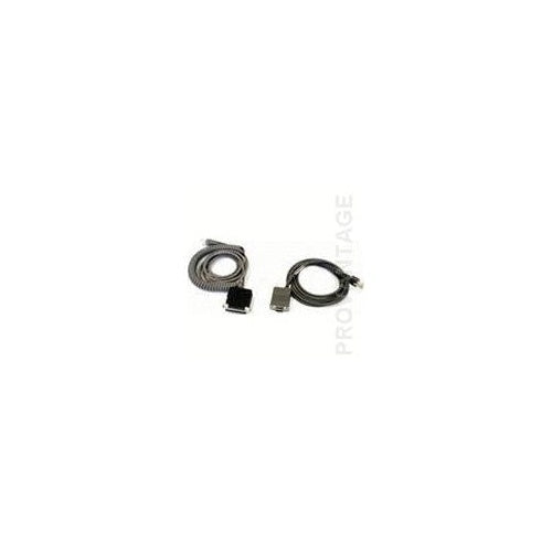 Datalogic CAB-408 - Kabel seriell - DB-9 (W) - 2,9m - aufgespult - für Catcher, Dragon, FireScan, Gryphon, Heron, Heron G, Lynx, Touch 65, 90 (90A051891) afbeelding 1
