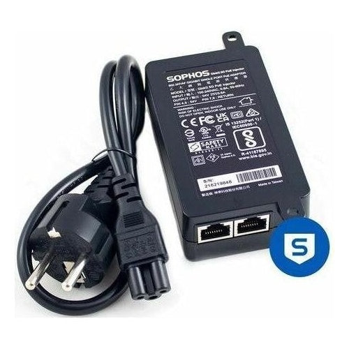 Sophos Accessories Gbit/2.5G PoE++ Injector (802.3bt - 60W) EU power cord (PW60WZ00ZZPCEU) afbeelding 1