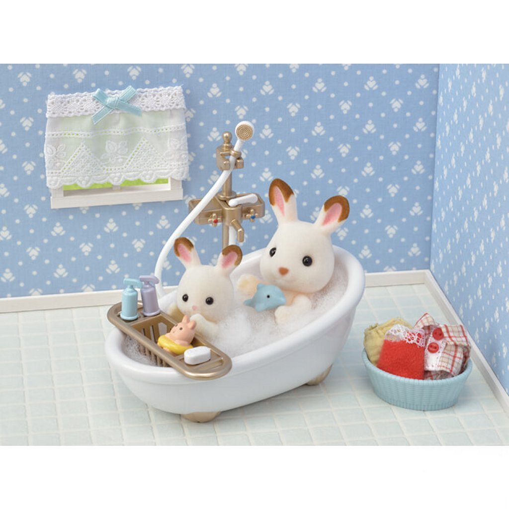 Sylvanian Families Bathroom Set 5286 - Complete Bathroom Accessories