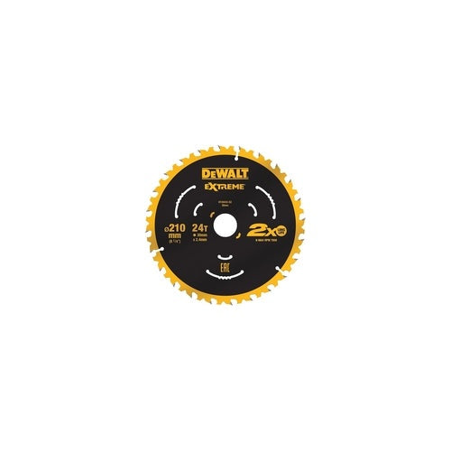 DT20432-QZ Kreissägeblatt 210 x 30 2.4 mm Zähneanzahl 24 1 St. (DT20432-QZ) afbeelding 1