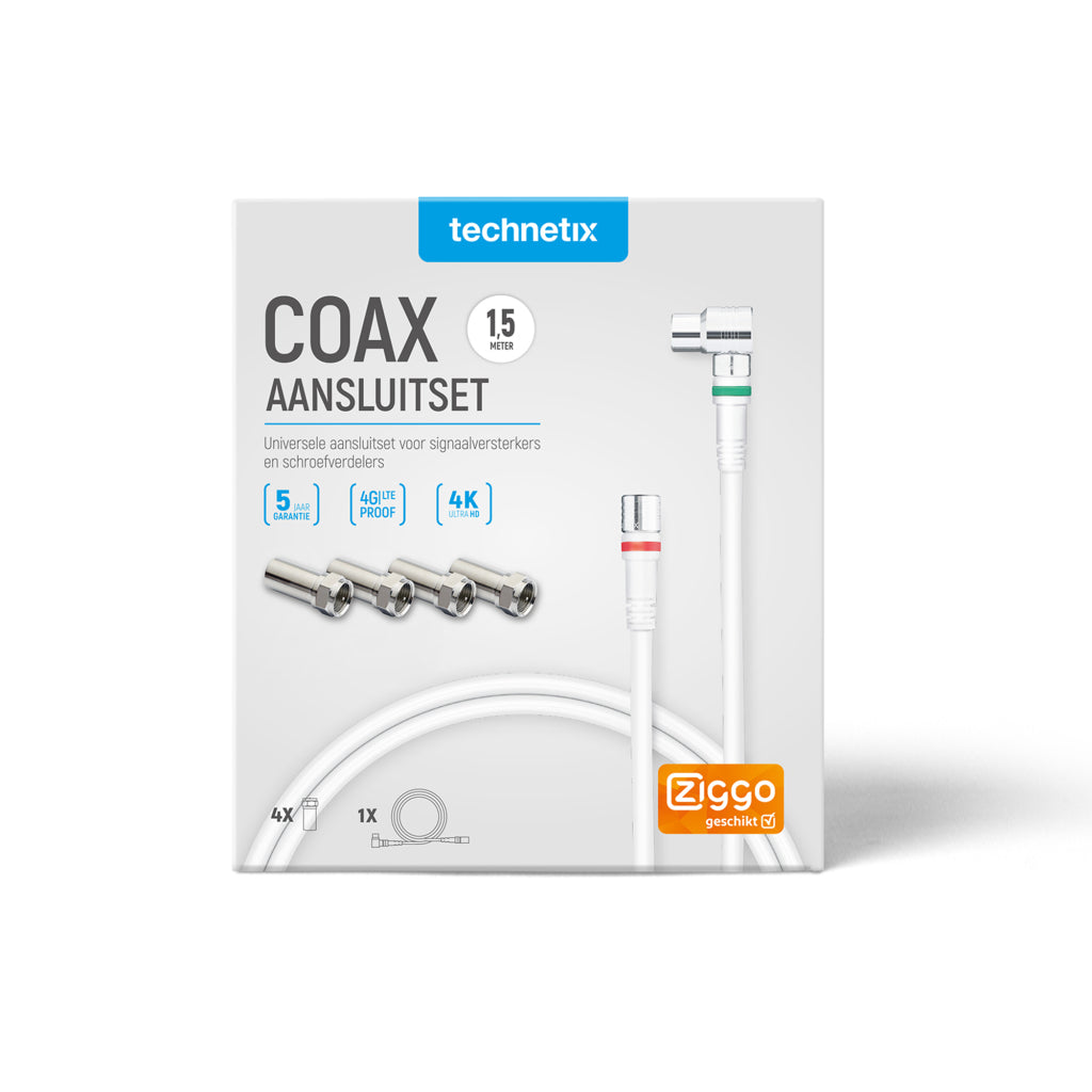 Technetix Connection Set for Signal Amplifiers and Splitters