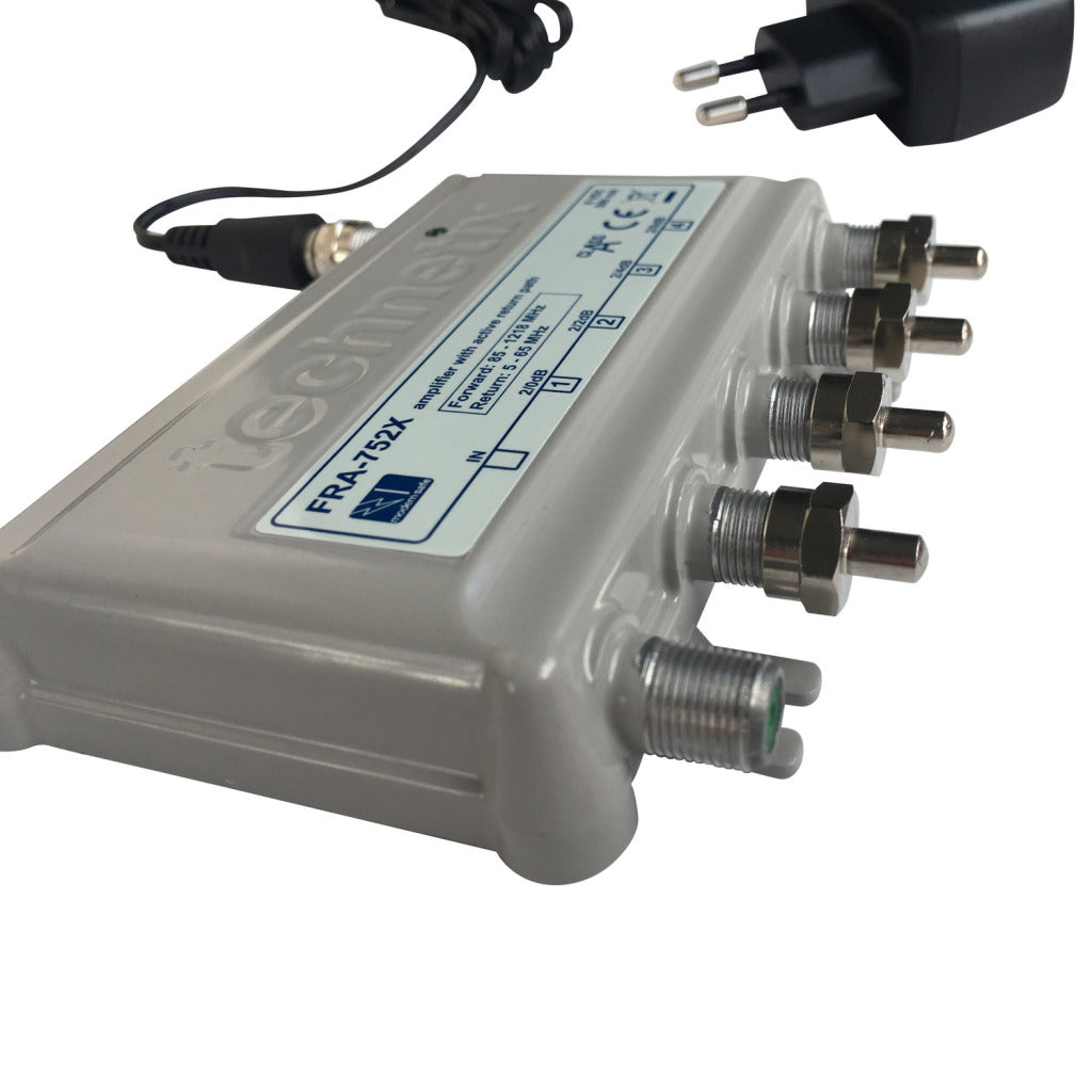 Technetix Amplifier TN-FRA-752X 5-1218MHz 4 Outputs