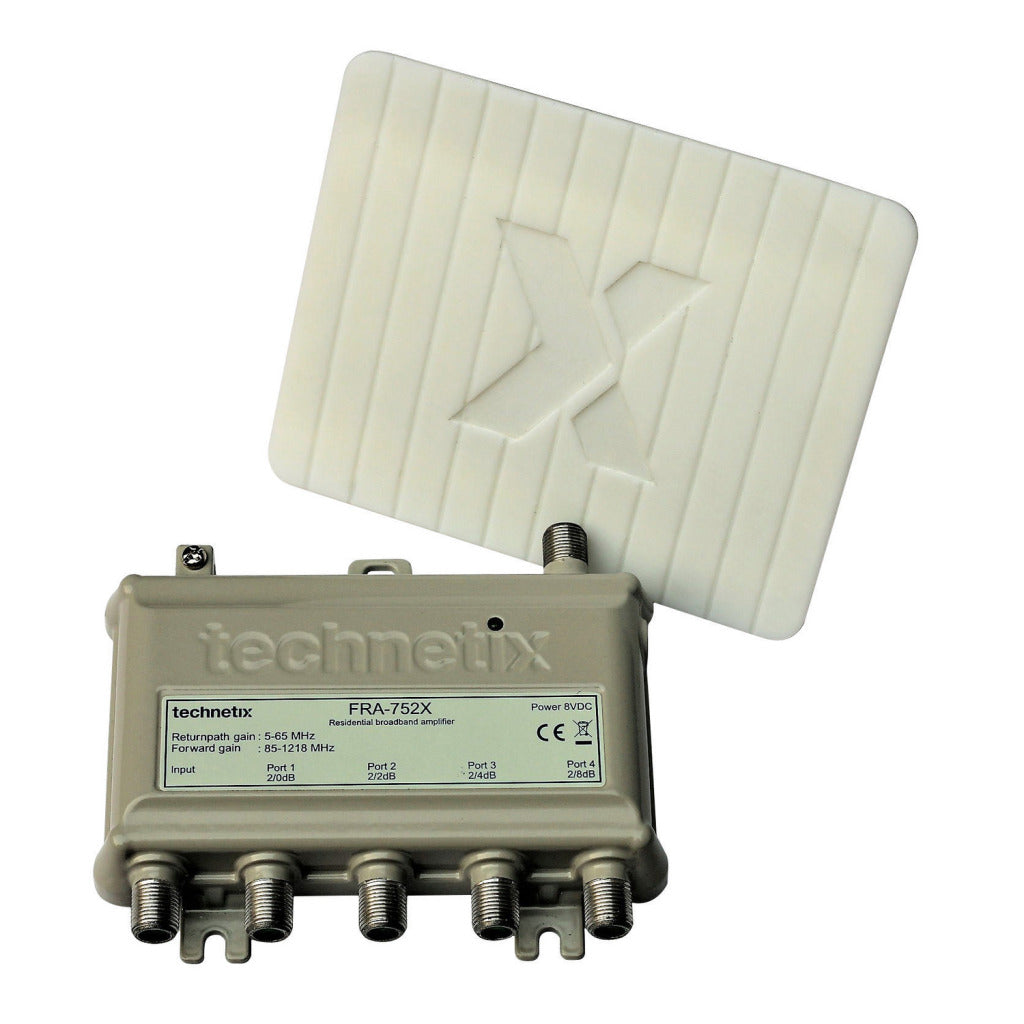 Technetix Amplifier TN-FRA-752X 5-1218MHz 4 Outputs