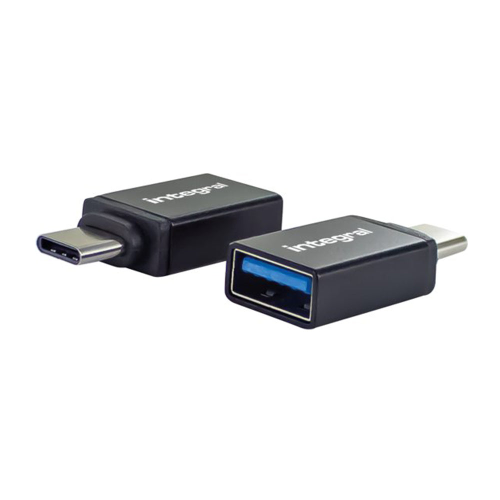 Integral USB-A to USB-C Adapter (2x)