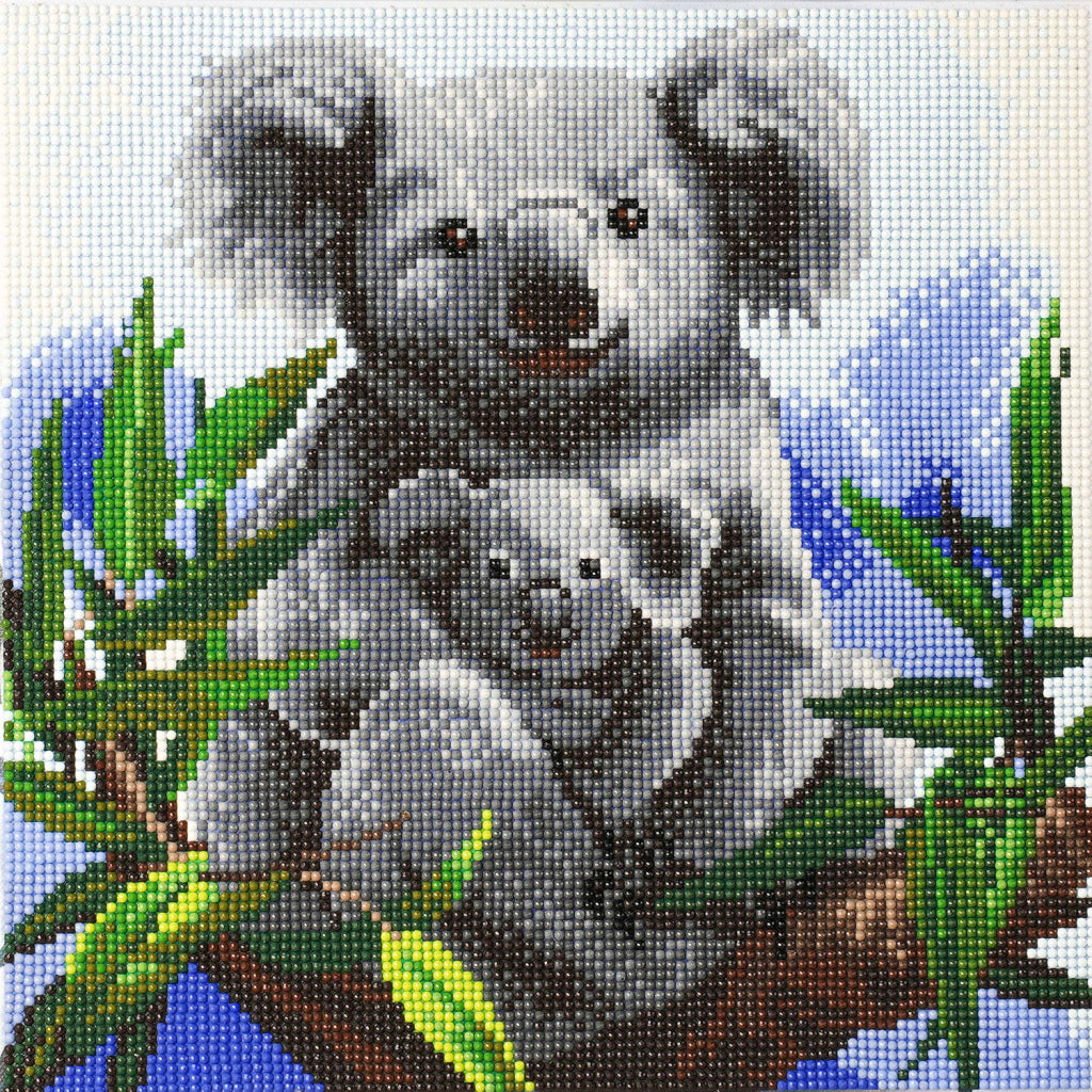 Craft Buddy Crystal Art Koalas 30x30 cm