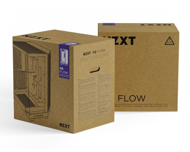 NZXT H6 Flow Midi-Tower - Black afbeelding 4
