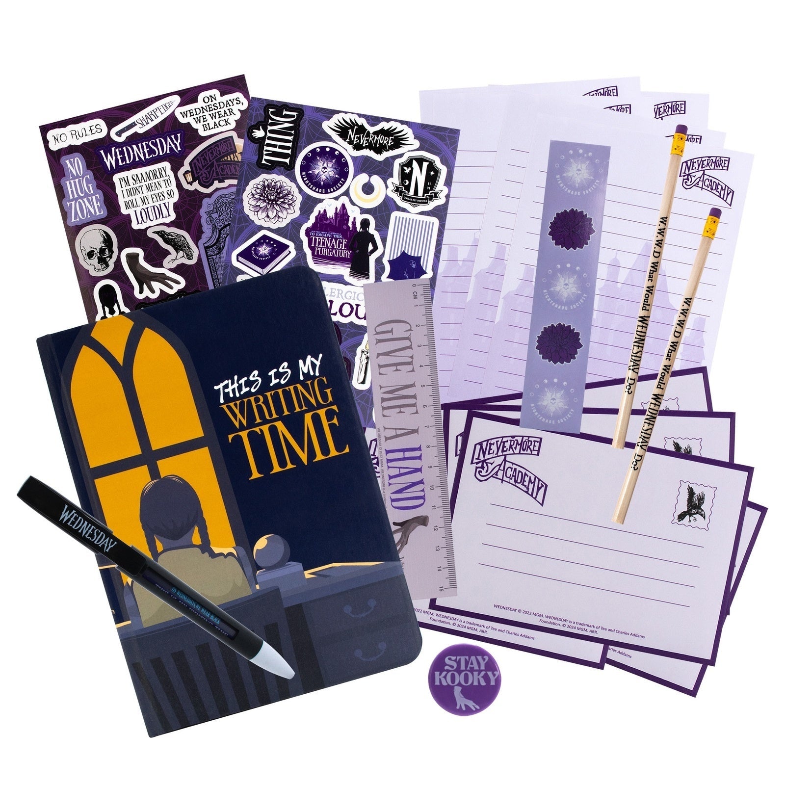 Thumbs Up ! Geschenkebox - Wednesday - Nightshade Book (WD717461) afbeelding 3
