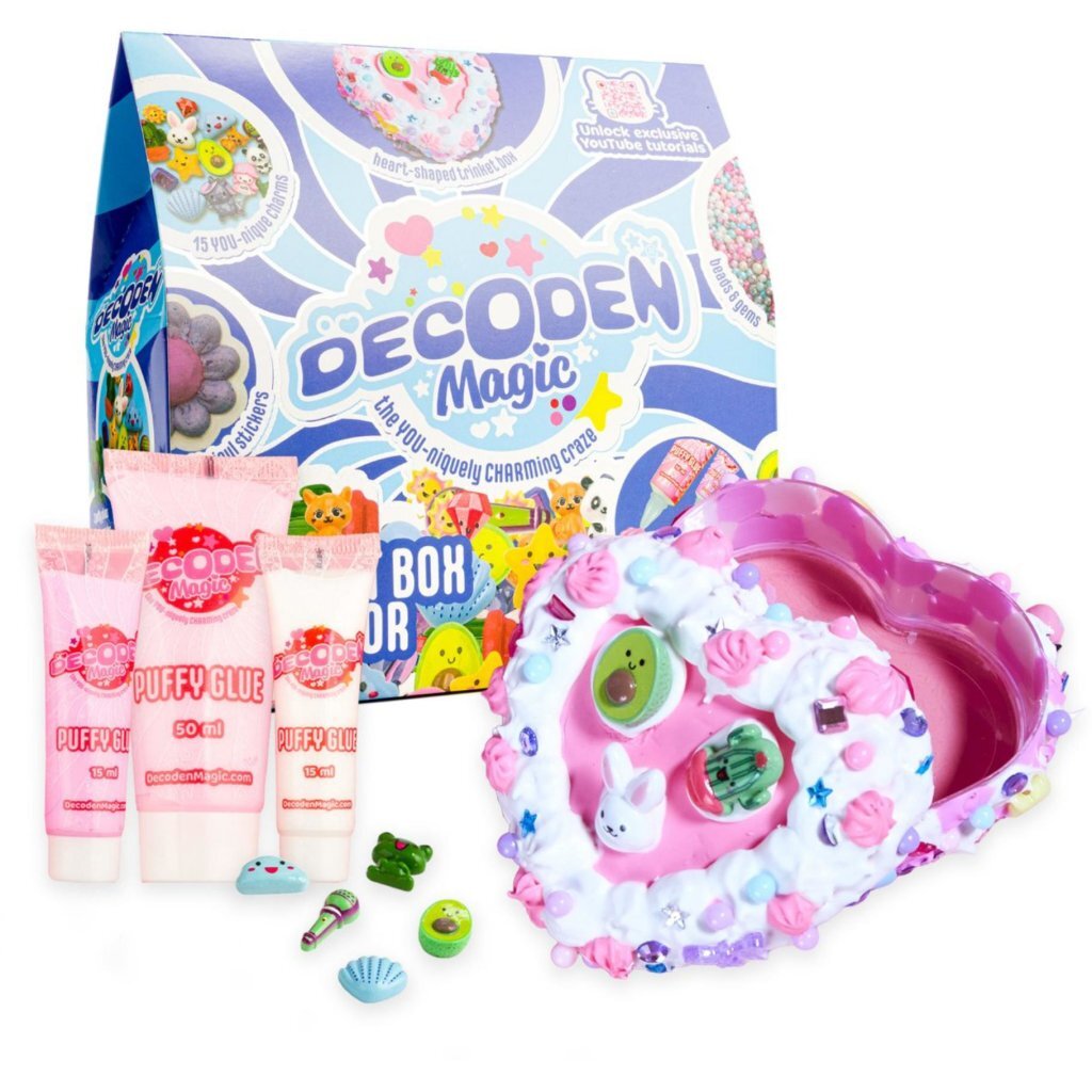 Decoden Magic DIY Jewelry Box - Crafting Fun for Kids