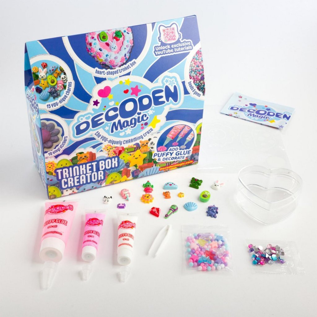 Decoden Magic DIY Jewelry Box - Crafting Fun for Kids