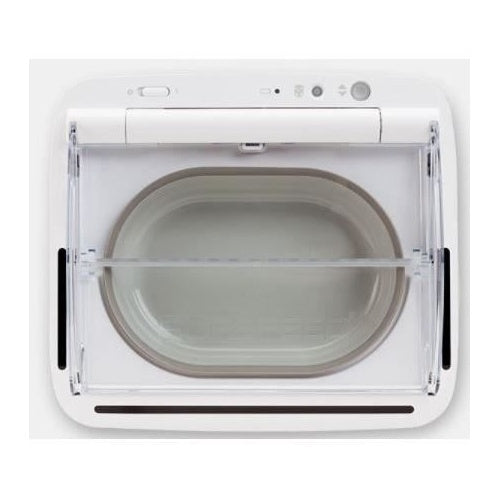 SUREFEED Distributeur de nourriture automatique pour chat anti-odeur - Blanc (Livré avec un bol simple) afbeelding 2