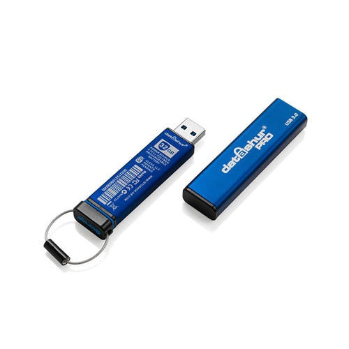 iStorage datAshur Pro - USB-Flash-Laufwerk - verschlüsselt - 8GB - USB3.0 - FIPS 140-2 Level 3 (IS-FL-DA3-256-8) afbeelding 3