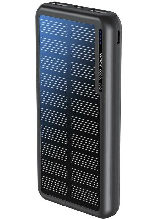 Boompods OBI-SOLAR 10000 mAh Schwarz (POSBLK) - 5060746170103 - image 1
