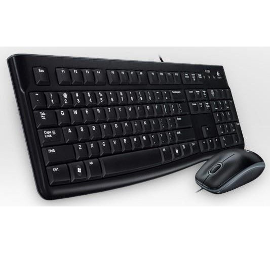 Logitech Desktop MK120 - Tastatur - Englisch (UK) - Schwarz (920-002552) afbeelding 1