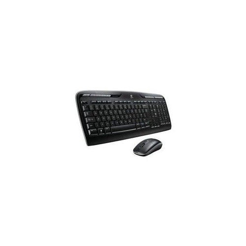 Logitech Wireless Combo MK330 - Tastatur-und-Maus-Set - 2,4 GHz - Englisch - Großbritannien und Nordirland - Schwarz (920-003986) afbeelding 1