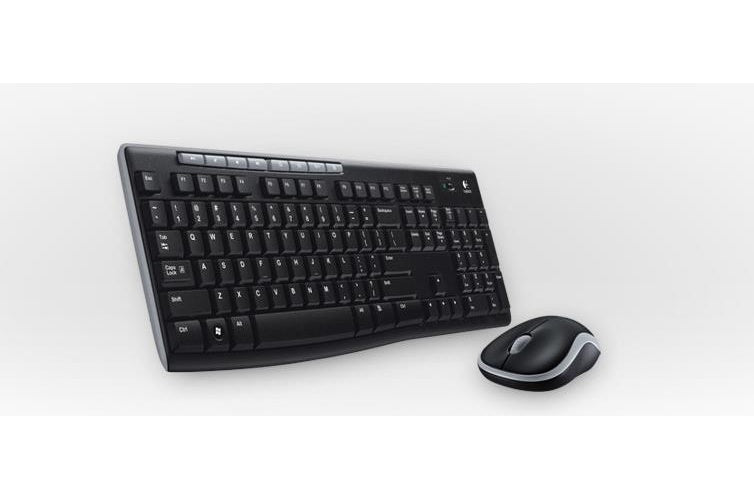 Logitech Wireless Combo MK270 - Tastatur-und-Maus-Set - drahtlos - 2,4 GHz - Spanisch (920-004513) afbeelding 1