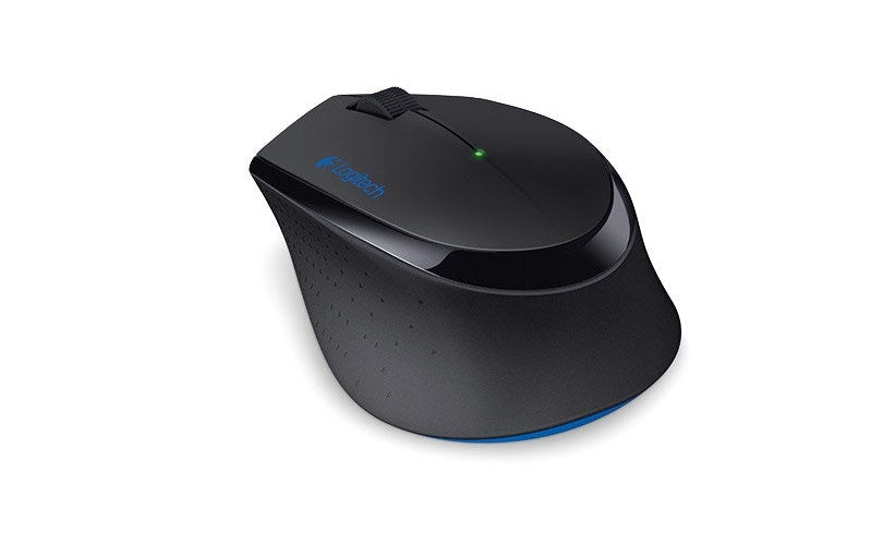 Logitech Wireless Combo MK345 - Tastatur-und-Maus-Set - drahtlos - 2.4 GHz - Schwarz, Blau - US Layout - 5099206053212 - image 3