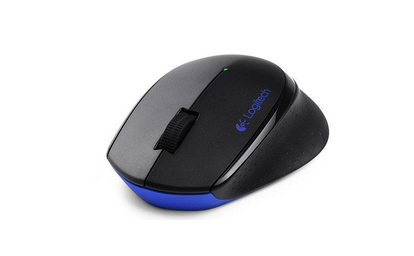 Logitech Wireless Combo MK345 - Tastatur-und-Maus-Set - drahtlos - 2.4 GHz - Schwarz, Blau - US Layout - 5099206053212 - image 4
